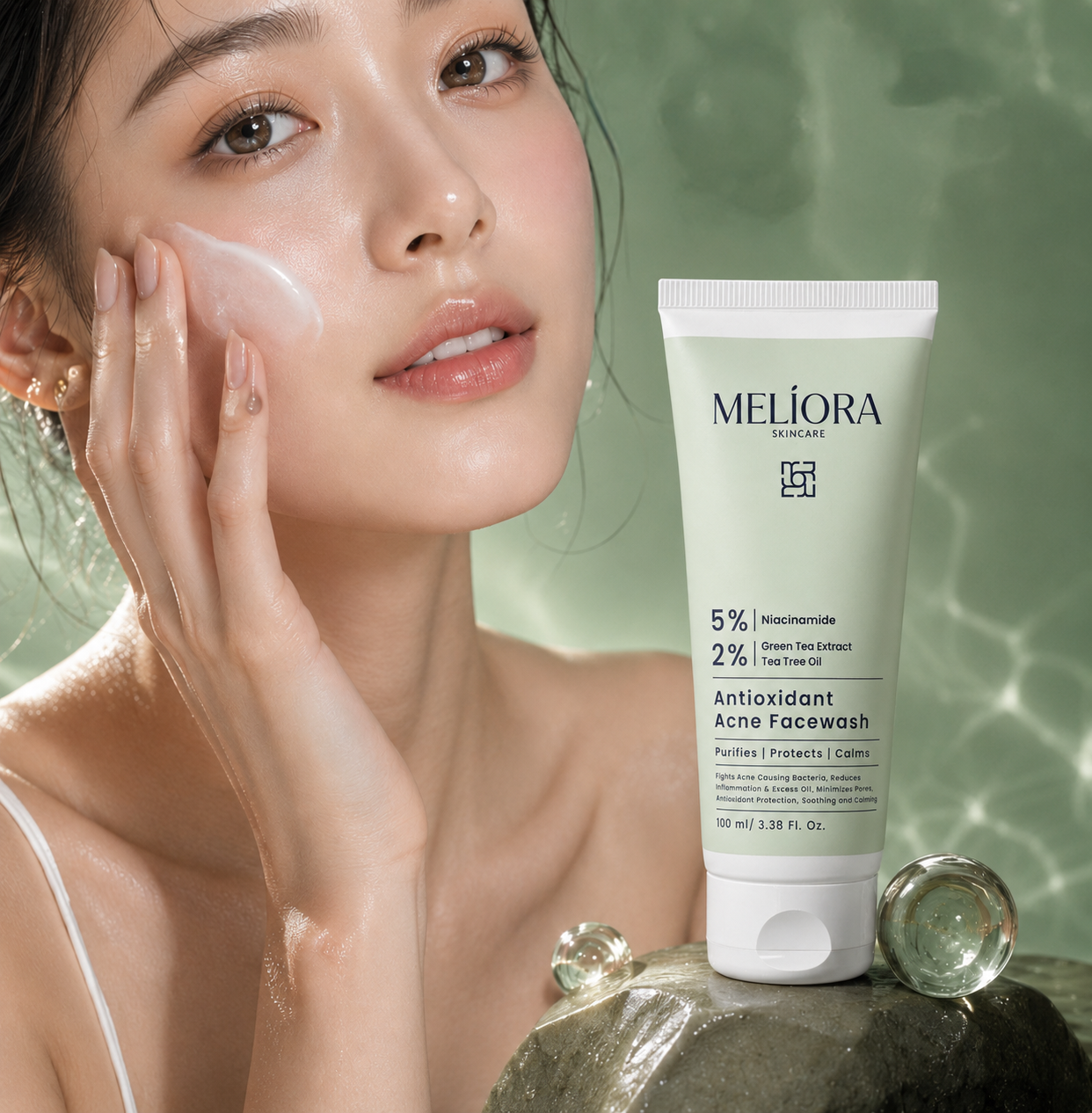 Melíora Antioxidant Acne Facewash - Image 5