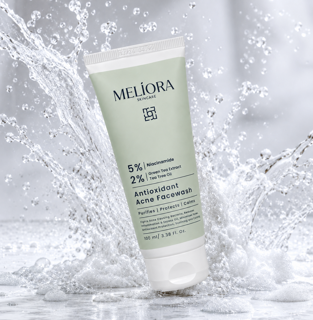 Melíora Antioxidant Acne Facewash - Image 4